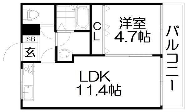 ピュアレイの物件間取画像